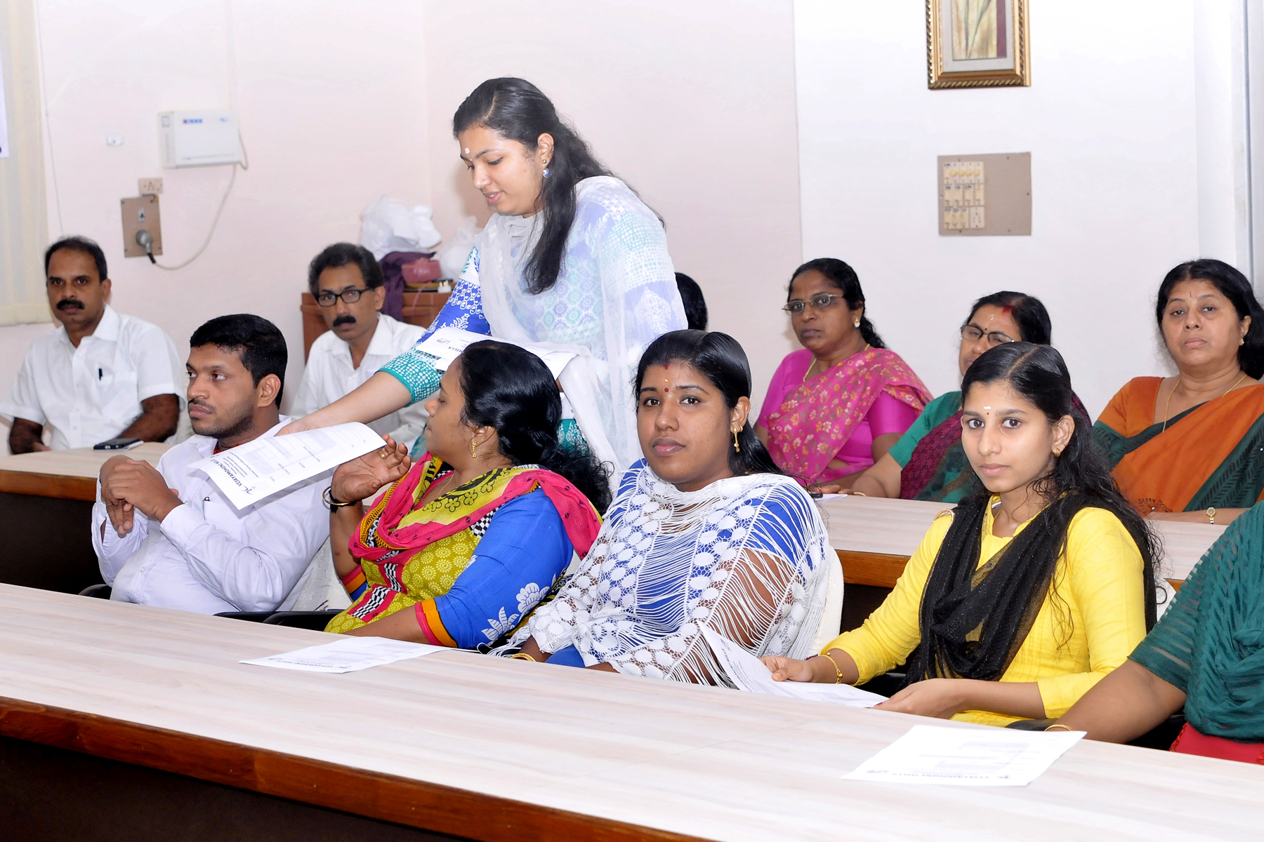 UPI Awareness Camp conducted by Vijayamohini Mills at MILMA, Trivandrum